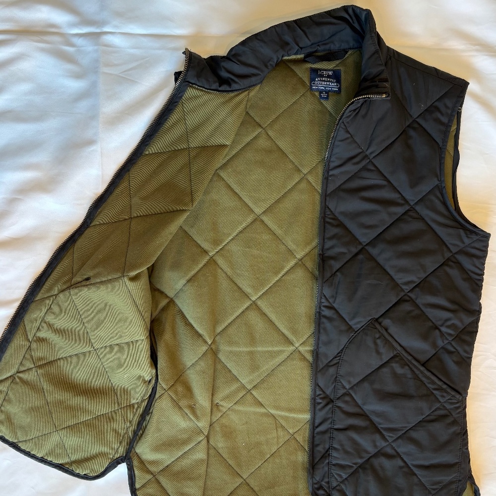 J Crew Quilted Vest
